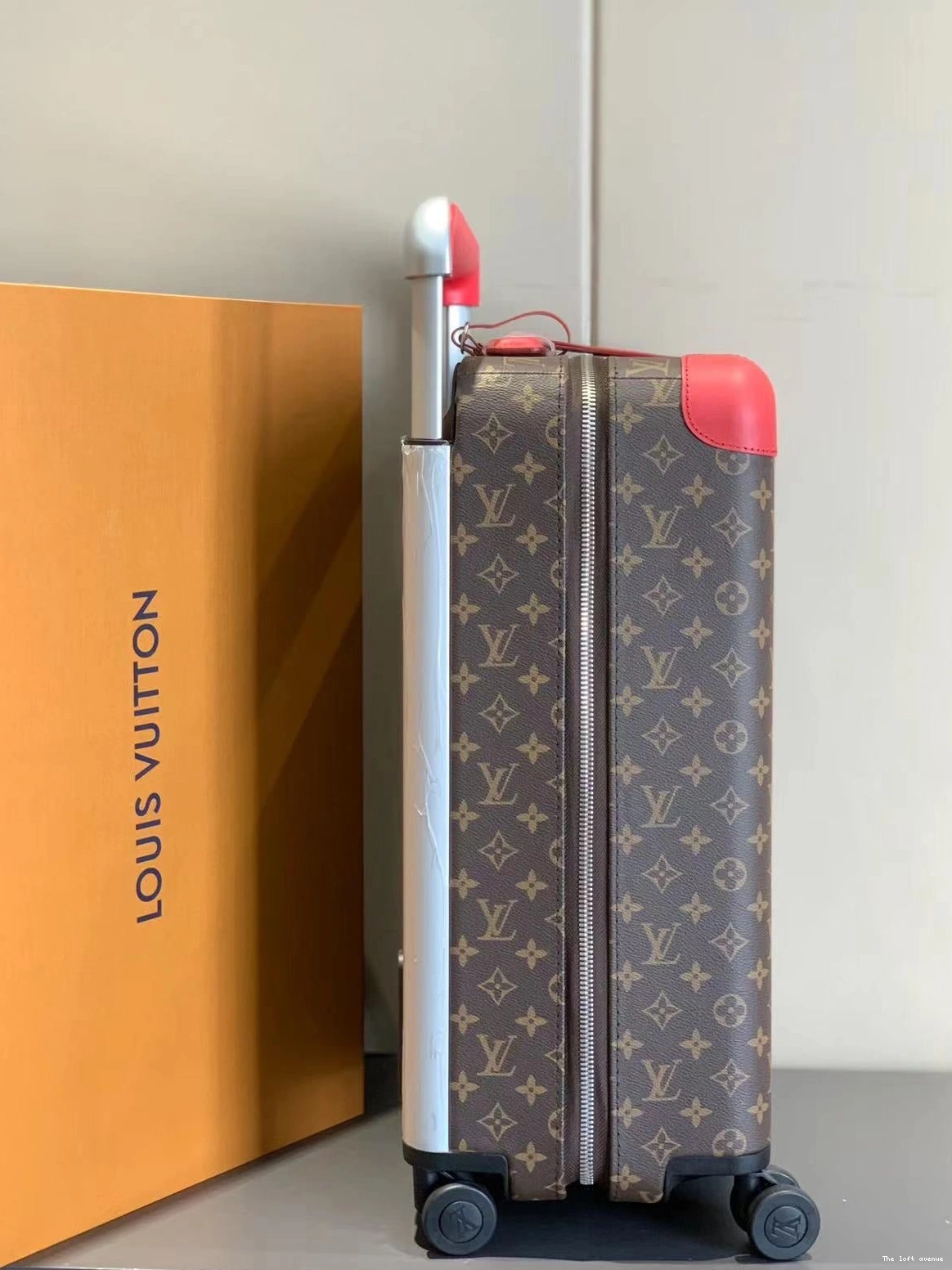 55 SUITCASE CUSTOM MACASSAR CANVAS CABIN HORIZON 37L 0814